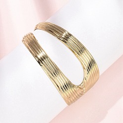 Золотой 304 женские браслеты-манжеты из нержавеющей стали, ионное покрытие (ip), золотые, 1-1/4 дюйм (3.05 см), внутренний диаметр: 2 дюйм (5.1 см)