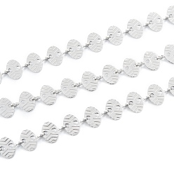 Нержавеющая Сталь Цвет Устойчивые к потускнению 304 цепи из нержавеющей стали с овальными звеньями ручной работы, несварные, с катушкой, цвет нержавеющей стали, ссылка: 7x6x0.6~2 mm, 32.8 футов (10 м) / рулон