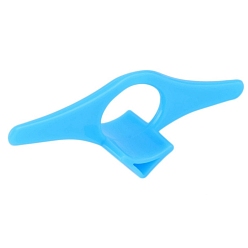 Темно-Голубой Закладка большого пальца pp, держатель для страниц книги для большого пальца, для хранения книги открытой, подарки любителям книг, глубокое синее небо, 80x30x20 мм