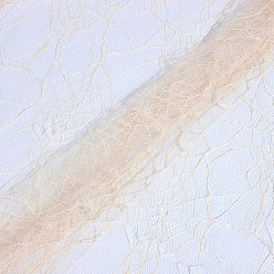 Папайя Оранжевый Полиэстерная ткань для шнуровки в виде паутины, товары для Хэллоуина, papayawhip, 2650x1835x0.1 мм