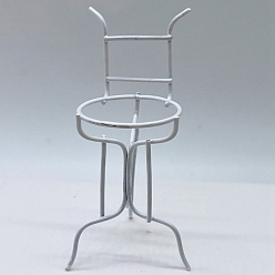 Белый Миниатюрный игрушечный кухонный инструмент, сплав детская кукла, аксессуары для кукольного домика с микро-ландшафтом, притворяясь опорными украшениями, белые, 90 мм