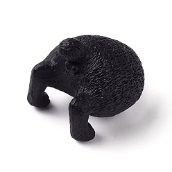 Черный Пвх кошка прикладом магниты на холодильник смешные магниты на холодильник фото, украшение домашнего офиса, подарки животных любитель животных, чёрные, 30.5x32.5x33 мм