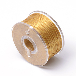 Peru Special Coated Polyester Beading Threads for Seed Beads, Peru, 0.1mm, about 50yards/roll