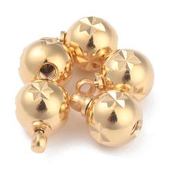 Настоящее золото 24K Латунные коннекторы, долговечный, круглые, реальный 24 k позолоченный, 10.5x7.5~8 мм, отверстие : 1.4 мм