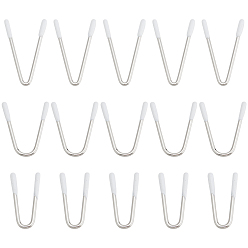 Нержавеющая Сталь Цвет 30 шт. 3 стиль V-образный 204 бюстгальтер на косточках из нержавеющей стали и нейлона, прочная металлическая проволока для бюстгальтера для вечернего платья, цвет нержавеющей стали, 28~38x15~25x3 мм, 10 шт / стиль
