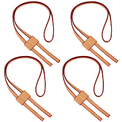 Белый Навахо 4Шнурки из искусственной кожи для сумки-ведра, для аксессуаров для замены сумок, навахо белый, 910~915x8.5x2.5 мм