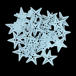 Морская звезда Деревянные листы, товары для рукоделия из дерева, морская звезда, 4.8x5 см