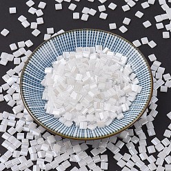 (TL511) Хрустальный Цейлонский Миюки тила бусины, японский бисер, 2-луночное, (TL 511) кристаллический Цейлон, 5x5x1.9 мм, Отверстие: 0.8 мм, о 118 шт / бутылка, 10 г / бутылка