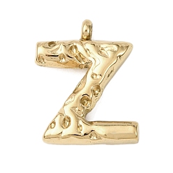 Letter Z 304 подвески из нержавеющей стали, письмена, ионное покрытие (ip), Письмо Z, 21.5x17.5x4.5 мм, отверстие : 2.5 мм