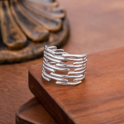 Нержавеющая Сталь Цвет 304 открытые кольца манжеты из нержавеющей стали, бастион, цвет нержавеющей стали, внутренний диаметр: 15~20 мм