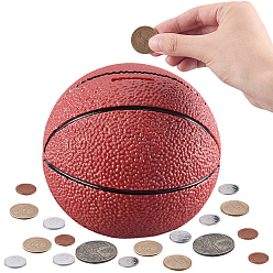 Basketball Пластиковые детские копилки, банк монет, баскетбол, 150x140 мм