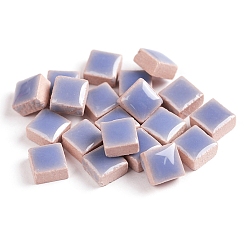 лаванда Мозаичная плитка из фарфора квадратной формы, для поделок из мозаики своими руками, рамки для картин и многое другое, лаванда, 10x10 мм, о 205 шт / комплект