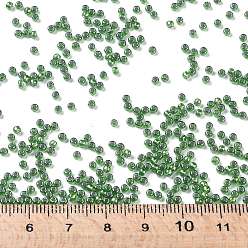 (1006) Silver Lined Light Emerald Luster  TOHO Round Seed Beads, Japanese Seed Beads, (1006) Silver Lined Light Emerald Luster , 11/0, 2.2mm, Hole: 0.8mm, about 5555pcs/50g