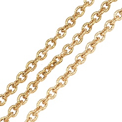 Золотой 304 сетка из текстурированной нержавеющей стали, ионное покрытие (ip), несварные, с катушкой, золотые, 5x4x1 мм