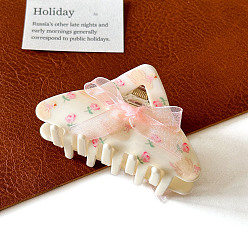 Треугольник Заколки для волос с когтями из ацетата целлюлозы (смола), треугольные, 81x45x42 мм