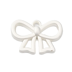 Розовыйы Золотой & Нервежающая Сталь Стойки подвески обшивки сплава, без кадмия и без свинца, бантом, розовое золото & нержавеющей стали цвет, 11x16x2 мм, отверстие : 1.2 мм