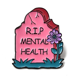 Слово Эмалевые булавки, булавки для лацканов из сплава для одежды рюкзака, чёрные, слово, 32.5x27 мм