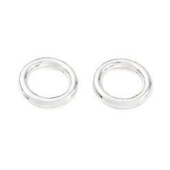 Silbern Silberfarbig Legierung geschlossen Ringe springen, runde Ringe, langlebig überzogen, Gestell, Silbern Silberfarbig, 12x2 mm, Innendurchmesser: 8 mm