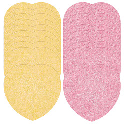 Сердце 20 шт. 2 Цветная пена с текстурой бумаги для рисования, Бумага для рисования по пенопласту Magic для творчества своими руками, товары для детского творчества, сердце, 66x66x1.4 мм, 10 шт / цвет