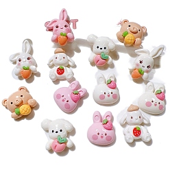 (52) Непрозрачная лаванда Кабошоны из животной смолы, разнообразные, разноцветные, 18~30 мм