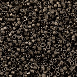 (DB0322) Matte Metallic Dark Bronze MIYUKI Delica Beads, Cylinder, Japanese Seed Beads, 11/0, (DB0322) Matte Metallic Dark Bronze, 1.3x1.6mm, Hole: 0.8mm, about 2000pcs/bottle, 10g/bottle