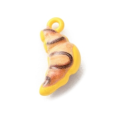 Сэнди Коричневый Подвески из сплава , темы еды, песчаный коричневый, 18x9x5 мм, отверстие : 1.6 мм