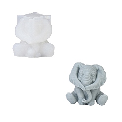 Белый Силиконовые формы для свечей своими руками, пищевой силикон, изготовление украшений, для изготовления свечей, белые, 85x72x91 мм