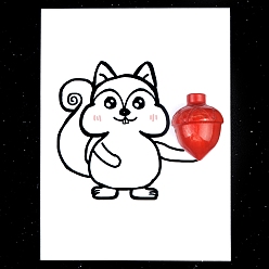 Красный Камень Украшения из натуральной красной яшмы в виде сосновых шишек, с бумажными карточками, фигурка для украшения дома, энергетический камень рейки для исцеления, 26x20 мм