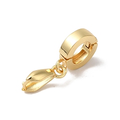 Настоящее золото 18K Ламелирование латуни, кулон поручительств, без кадмия и без свинца, долговечный, реальный 18 k позолоченный, 20 мм