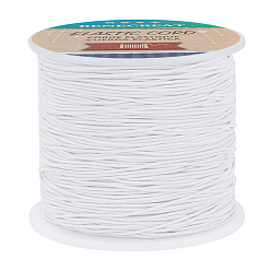 Белый Прочный эластичный шнур, белые, 0.8 мм, 150 м / рулон