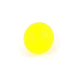 Желтый Tpr массажный рельефный шарик, круглые, желтые, 50 мм