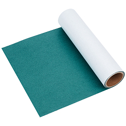 Dark Cyan 1 Roll Self-Adhesive Battery Insulation Gasket Barley Paper, with 1 Pc Kraft Cardboard Mailing Tubes, Dark Cyan, 300x0.2mm, about 600cm/roll