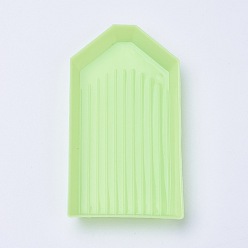 Желто-Зеленый Тарелка, горный хрусталь, желто-зеленый, 8.8x4.7x0.9 см