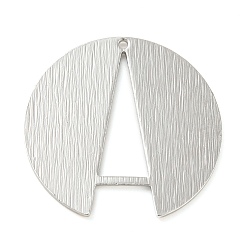 Платина Стойки обшивки латунные подвески, без кадмия, без никеля и без свинца, плоско-круглые, платина, 24x25x0.8 мм, отверстие : 1 мм