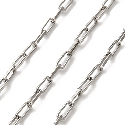 Нержавеющая Сталь Цвет 304 цепи из нержавеющей стали, несварные, цвет нержавеющей стали, 8x3x1 мм