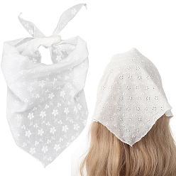 Белый 1Повязки на голову из полиэстера, аксессуары для волос для женщин и девочек, белые, 845x243x1 мм