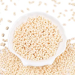 Папайя Оранжевый Непрозрачные акриловые бусины, арахис, papayawhip, 6.5x4x3 мм, отверстие : 1.5 мм, Около 9998 шт / 500 г