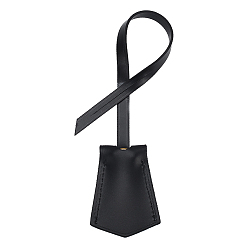 Черный Подвеска из коровьей кожи, пятиугольник, чёрные, 25.8 см