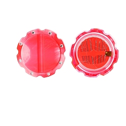 Светло-Вишневый Наборы пластиковых контейнеров для игл, с различными стальными иглами, магнитный органайзер для инструментов, светло-вишневый, 74 мм