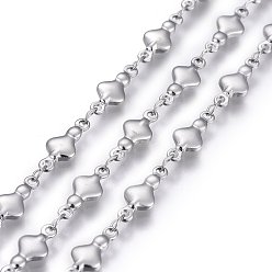 Stainless Steel Color Tarnish Resistant 304 Stainless Steel Link Chains, Soldered, Stainless Steel Color, 12x5x2mm