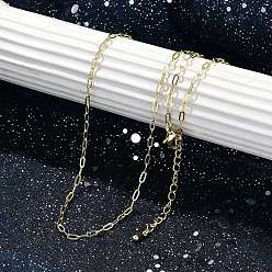 Настоящее золото 18K Медные колье из медной цепи, без свинца и без кадмия, долговечный, реальный 18 k позолоченный, 18.50 дюйм (47 см)