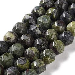 Кровь драконов Бисер натуральный дракон крови пряди, граненые, бусины с двойным сердечком и звездочкой, 8.5~10.5x9~10.5 мм, отверстие : 0.8 мм, около 40~42 шт / нитка, 15.43~15.94 дюйм (39.2~40.5 см)