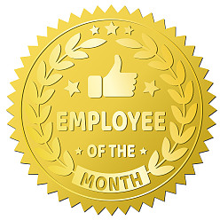 Лист 34 листы самоклеящиеся наклейки с тиснением золотой фольгой, круглые точки медаль декоративные наклейки для печати конверта карты, лист, 165x211 мм, 12шт / лист