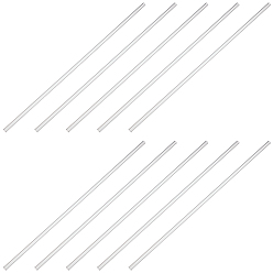 Clear Round Transparent Acrylic Tube, for Crafts, Clear, 305x6mm, Hole: 4mm
