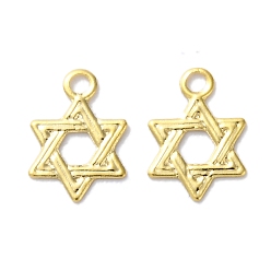 Настоящее золото 24K Латунь прелести, без кадмия и без свинца, подвески в форме звезды, реальный 24 k позолоченный, 8.5x6x0.2 мм, отверстие : 1 мм