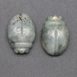 Лабрадорита Натуральные резные фигурки жуков из крови дракона, для украшения рабочего стола домашнего офиса, 38 мм