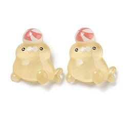 Sea Lion Кабошоны из непрозрачной смолы с тематикой ледяного океана, морские животные кабошоны, морской лев, 24.5x22x8.5 мм