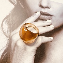 Перу Кольца из смолы для женщин, Перу, внутренний диаметр: 17 мм