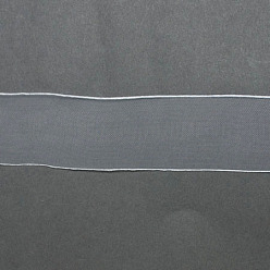 WhiteSmoke Organza Ribbon, WhiteSmoke, 3/8 inch(10mm), about 100yards/bundle(91.44m/bundle)