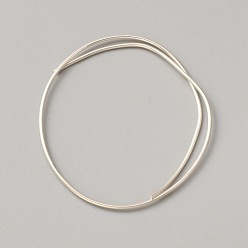 Серебро 999 тонкая серебряная проволока, круглые, серебряные, 15 датчик, 1.5 мм, около 0.98 футов (0.3 м)/шт.